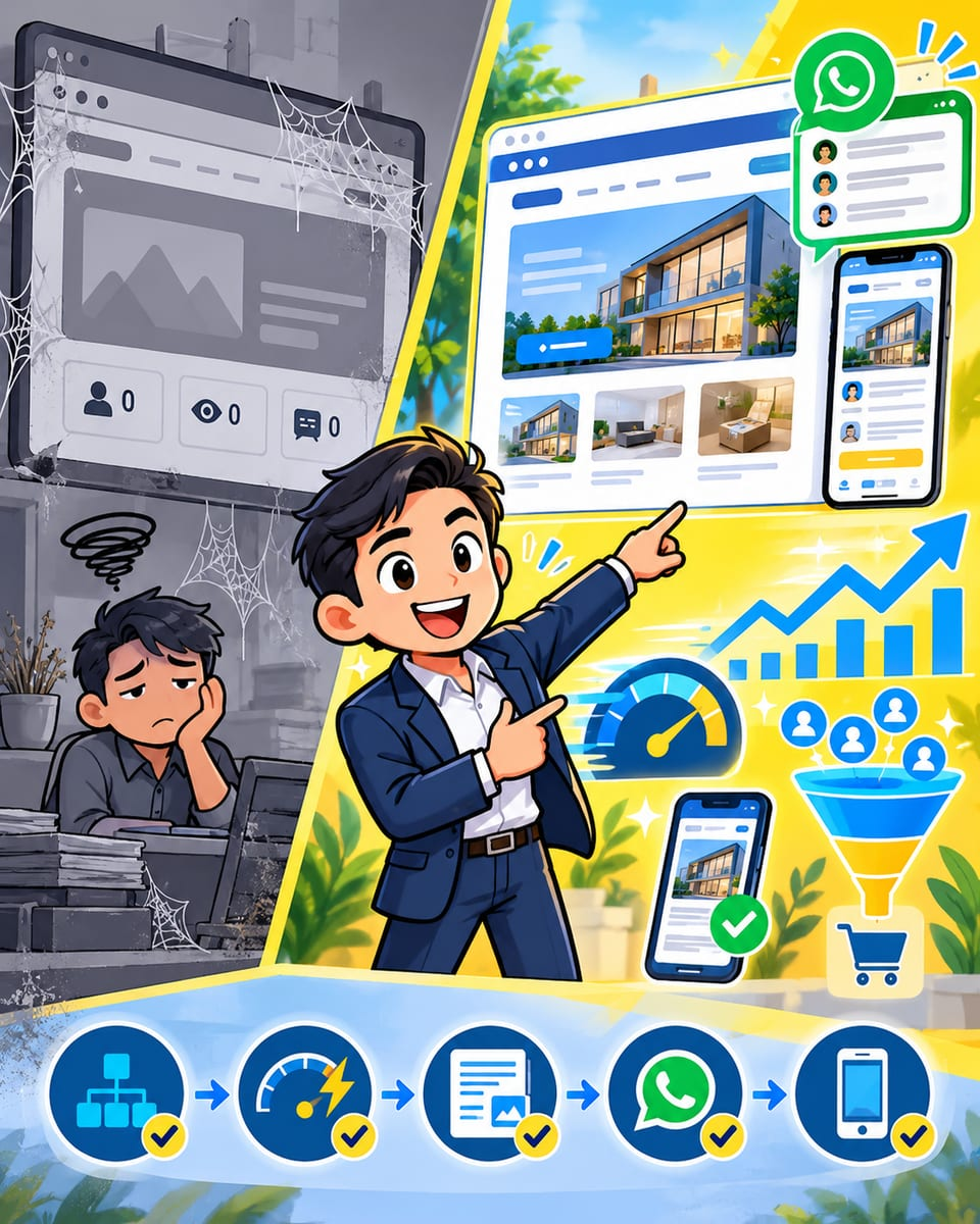 Website Bisnis Anda Sekadar Pajangan atau Mesin Penjualan? Ini 5 Ciri Website yang Benar-Benar Menghasilkan